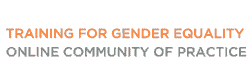 Community of Practice on Training for Gender Equality